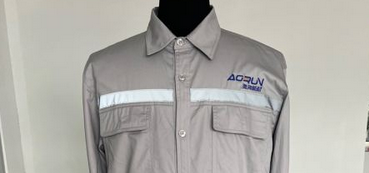 澳潤新材料夏季長袖工作服定制款式